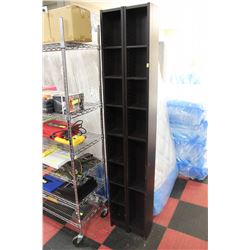 CD/ MOVIE SHELVING UNIT