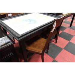 KITCHEN TABLE W/ 4 SIDECHAIRS