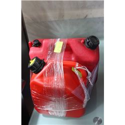 5L AND 10L GAS CANS (SOLD TOGETHER)