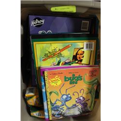 TUB OF CHILDRENS TOYS AND PUZZLES ON CHOICE