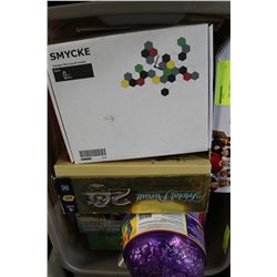 TUB OF CHILDRENS TOYS AND PUZZLES ON CHOICE