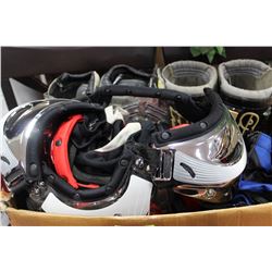BOX OF MOTOCROSS GEAR
