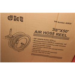 3/8" X 50' AIR HOSE REEL