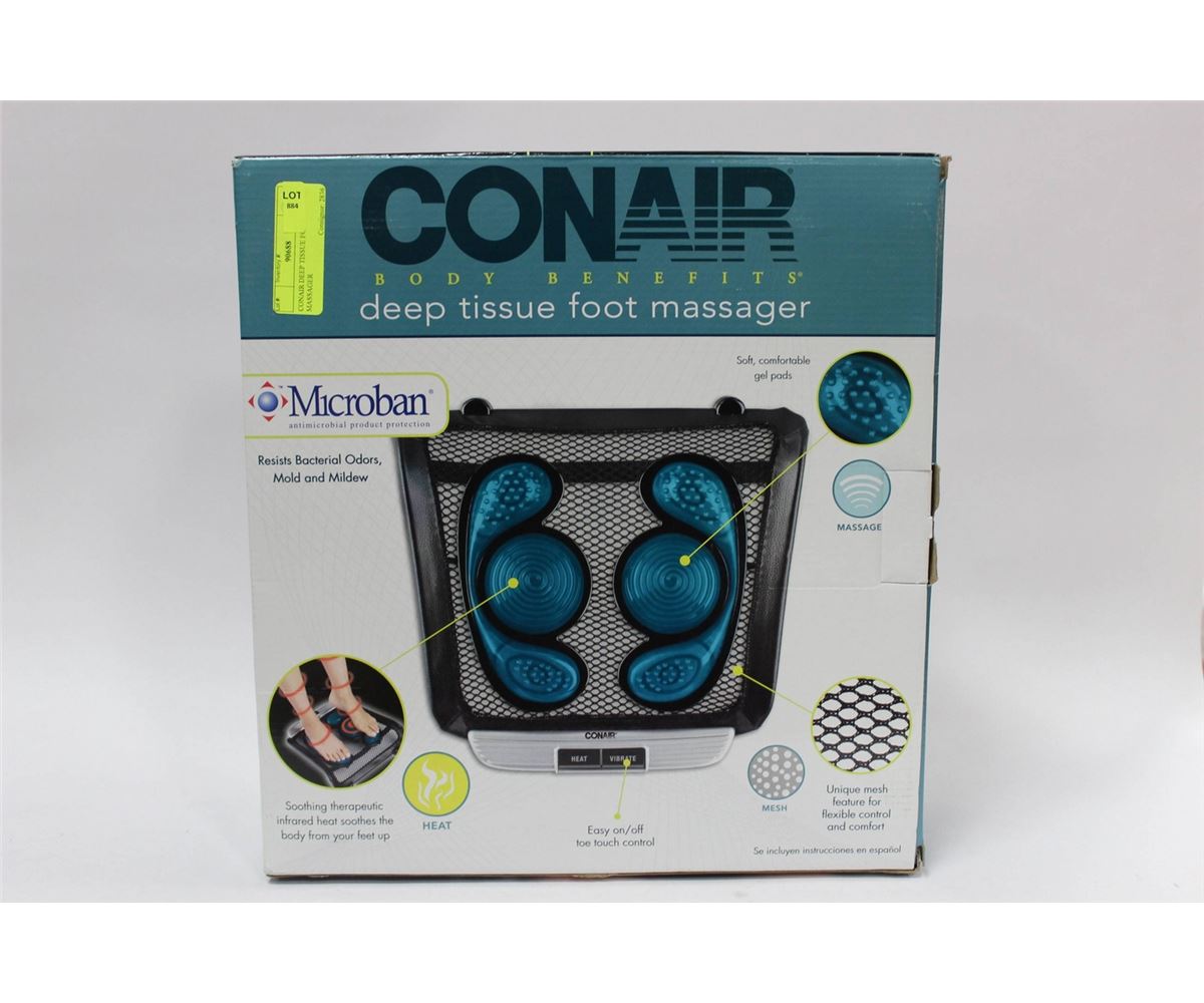 CONAIR DEEP TISSUE FOOT MASSAGER