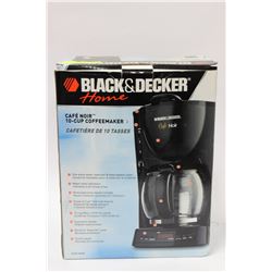 BLACK & DECKER 10-CUP COFFEE MAKER