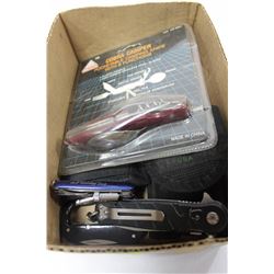 BOX OF KNIVES