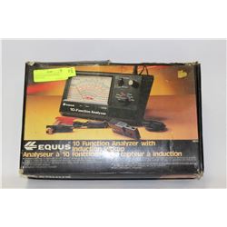 EQUUS 10 FUNCTION ENGINE ANALYZER