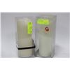 Image 1 : PAIR OF LIFESTYLES SOFT GLOW CANDLE