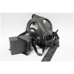 BOX W/ GAS MASK,STROBE LIGHT & BUDDHA INCENSE