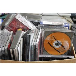 BOX OF CD'S AND GAMES