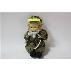 PORCELAIN LITTLE BOY DOLL