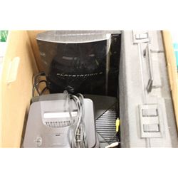 BOX W/ PS3, NINTENDO 64 & GENESIS CONSOLES