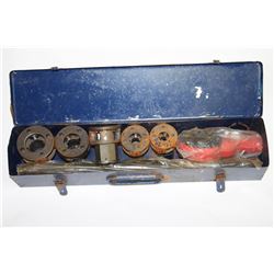 HEAVY DUTY PIPE THREADING SET