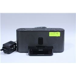 SONY IPOD STEREO ALARM CLOCK