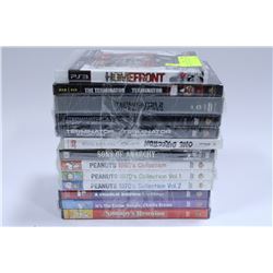 BUNDLE OF DVDS AND PS3 GAME