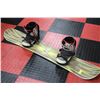Image 1 : SNOWBOARD SOLD WITH BOOTS BINDINGS SIZE 5 BOOT