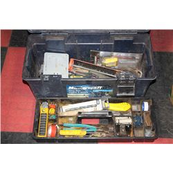 MASTERCRAFT BLUE TOOLBOX FULL OF MISC. TOOLS