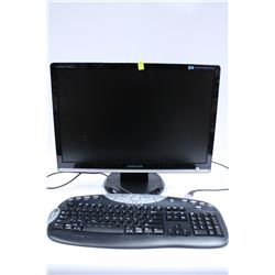 SAMSUNG COMPUTER KEYBOARD AND MONITOR