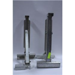 PAIR OF ALUMINUM LADDER JACKS
