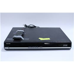 TOSHIBA  HD-DVD PLAYER WITH REMOTE, AS-IS