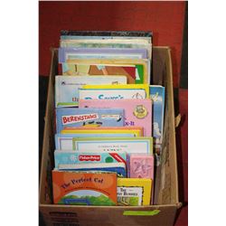 LARGE BOX OF CHILDREN'S BOOKS