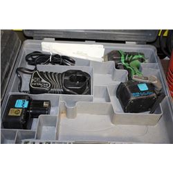 HITACHI 14.4V CORDLESS IMPACT WRENCH W/