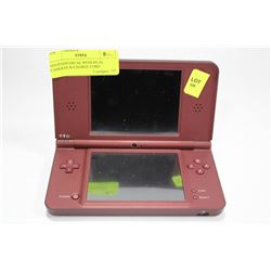 NINTENDO DSi XL WITH DUAL CAMERAS W/CHARGE CORD