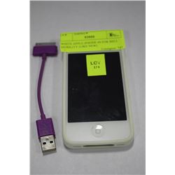 WHITE APPLE iPHONE 4S FOR BELL MOBILITY (LIKE NEW)
