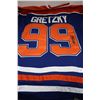 Image 1 : WAYNE GRETZKY SIGNED OILERS JERSEY W/ C.O.A