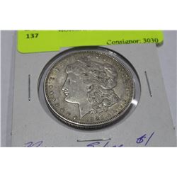 1921'O'  'S' MORGAN SILVER DOLLAR