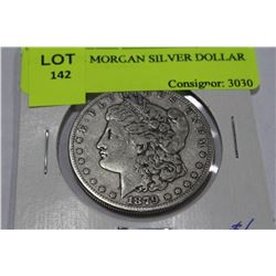 1879 'S' US MORGAN SILVER DOLLAR