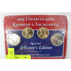 2003 US NEVER ISSUED FOR CIRC.  COLLECTORS EDITION
