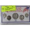 Image 1 : $1- 50 CENT W/ CERT. AMERICAN OBSOLETE COIN SET