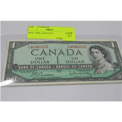 1954 1 DOLLAR NOTE