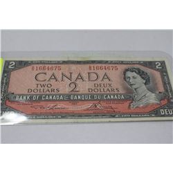 1954 2 DOLLAR NOTE