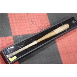 REGGIE JACKSON SIGNED BASEBALL BAT W/ COA