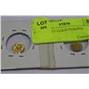 Image 1 : TWO US 8KT GOLD TOKENS