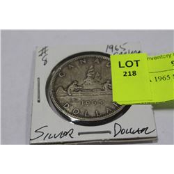 CANADA 1965 SILVER DOLLAR