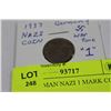 Image 1 : 1937 GERMAN NAZI 1 MARK COIN