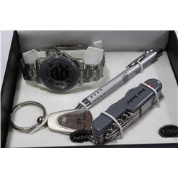 MENS PAUL JAIDEN KNIFE AND WATCH GIFTSET