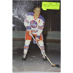 VINTAGE ANDERS HEDBERG SIGNED 8 X 10 PICTURE