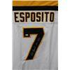 Image 1 : SIGNED PHIL ESPOSITO BOSTON BRUINS JERSEY