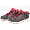 Image 1 : MIZUNO SZ 13 MEN'S RUNNING SHOES, BLACK/RED