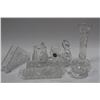 Image 1 : BOX OF 6 CRYSTAL GLASSWARE