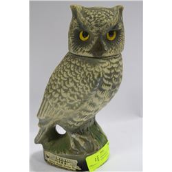 VINTAGE JIM BEAM REGAL CHINA OWL BOURBON DECANTER