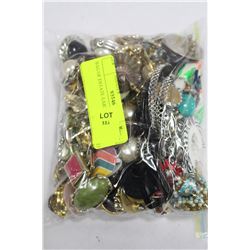 BAG OF ESTATE EARRINGS