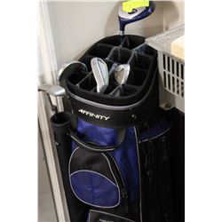 AFFINITY GOLF BAG WITH 5 CLUBS