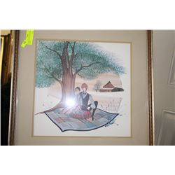 UNRESEARCHED SIGNED DRAWING 141/1000