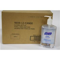 CASE OF PURELL HAND SANITIZER PUMP BOTTLES