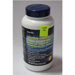180 GNC OMEGA 3 FISH BODY OIL SOFT GELS